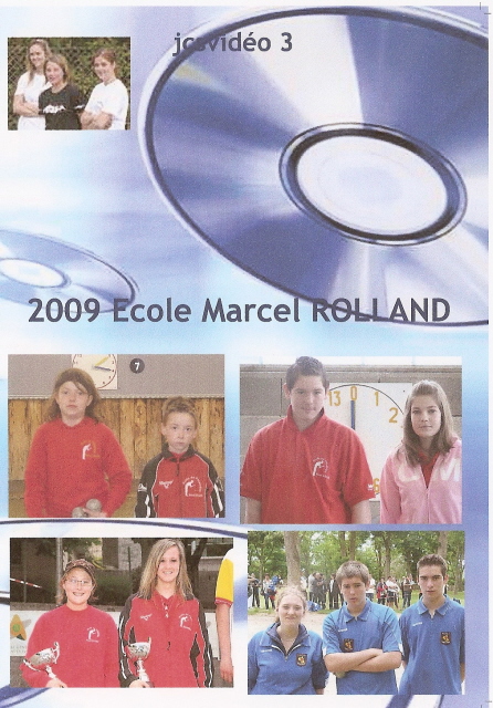 DVD 2009 de l'Ecole de Pétanque Marcel Rolland