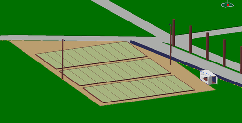 Nouveau terrain de pétanque à Flavin Nouveau terrain de pétanque à Flavin