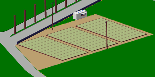 Nouveau terrain de pétanque à Flavin Nouveau terrain de pétanque à Flavin