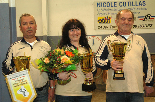 Coupe Aveyron Triplettes Mixtes Vétérans