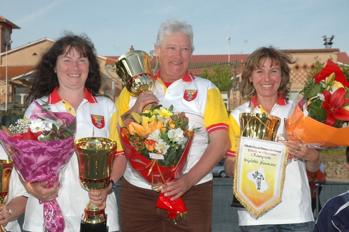 Championnes Triplettes Féminines 2010 Championnes Triplettes Féminines 2010