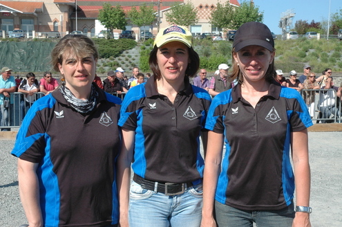 Championnes Triplettes Féminines 2010