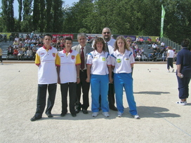 Championnat de France Doublettes Féminines les 14 et 15 juin à Grenoble (38)