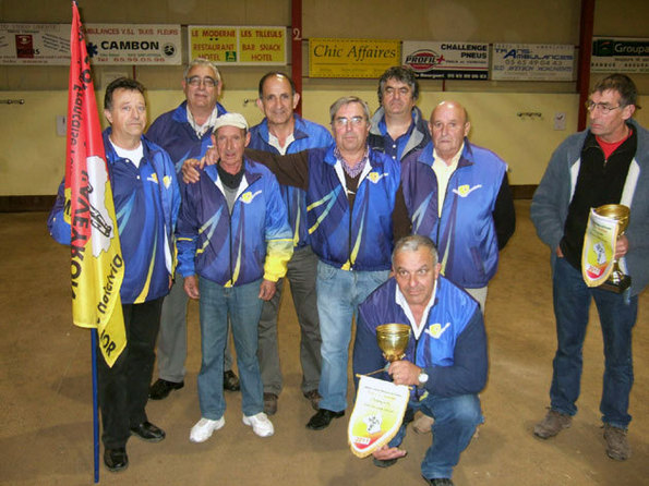Pétanque Villefranchoise, champion division III Pétanque Villefranchoise, champion division III