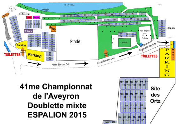 41me championnat de l'Aveyron Doublette mixte (màj24/03)