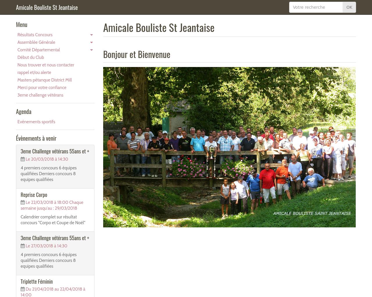 Amicale Bouliste St Jean du Bruel