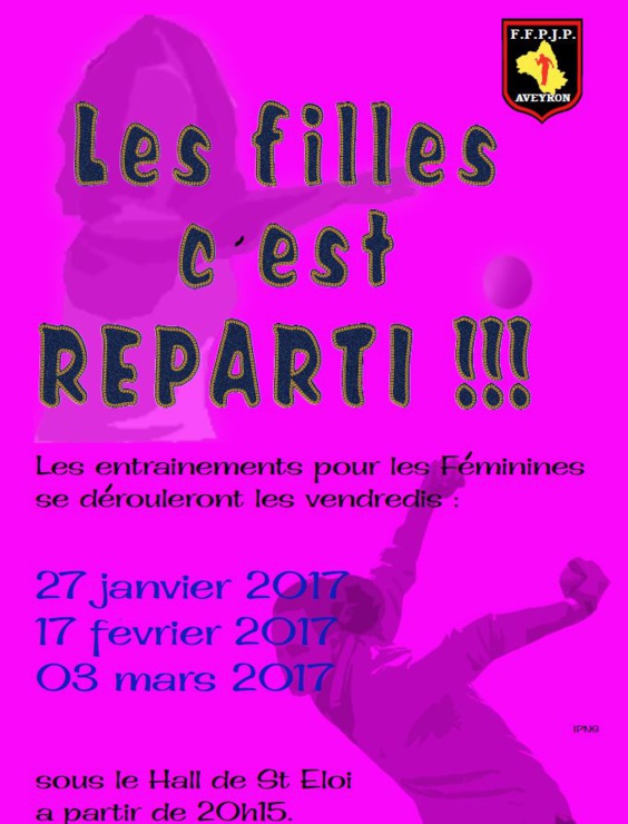 Entrainements Féminins
