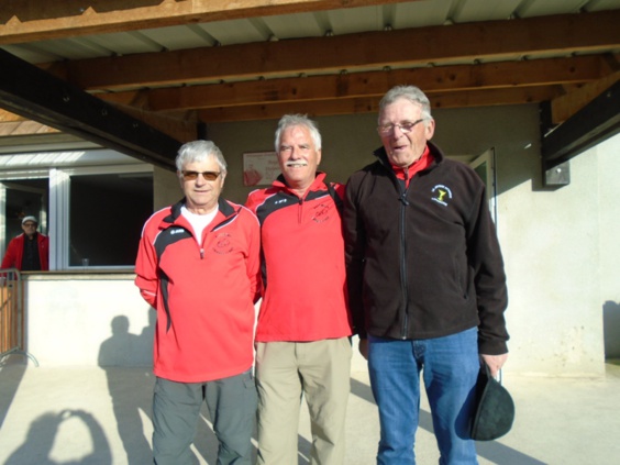 Qualificatif triplette vétérans Qualificatif triplette vétérans