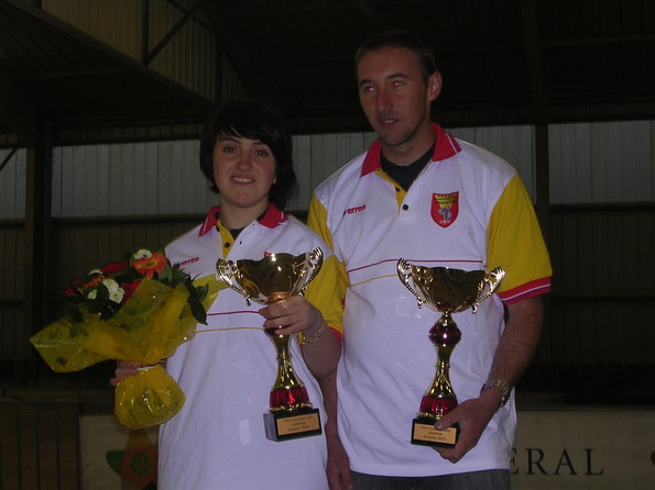 Caroline Leblond - Fabrice Caulet  Champions 2009