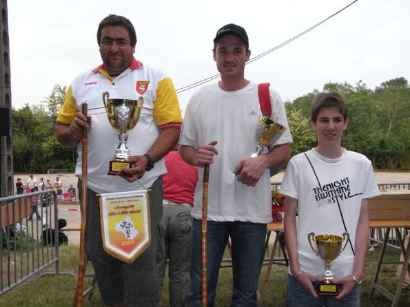 Podium seniors 2009