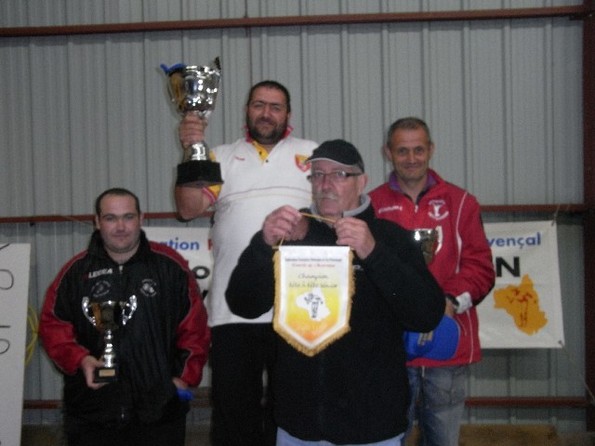 Championnat tête à tête et de 3 pour Daniel Couvignou Championnat tête à tête et de 3 pour Daniel Couvignou