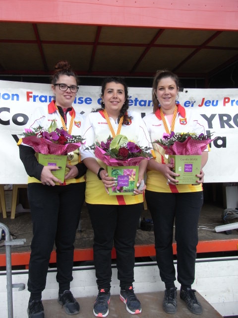 Championnat triplette féminin