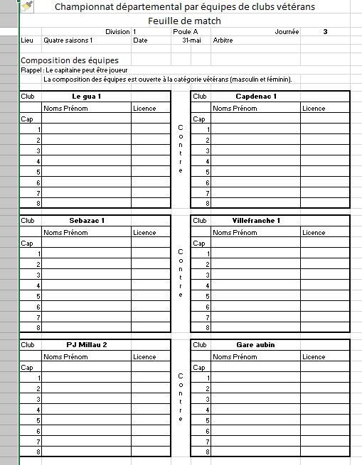 Championnat des clubs