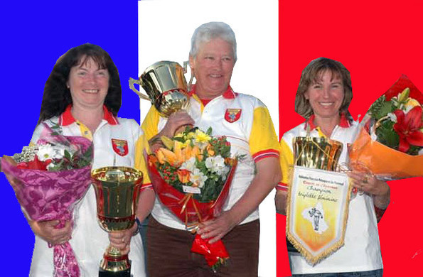 Annick NATALE, Suzanne VIGROUX et Corine SALESSES Annick NATALE, Suzanne VIGROUX et Corine SALESSES
