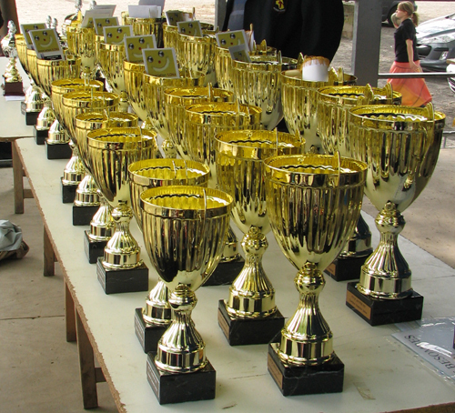 Les trophées à distribuer