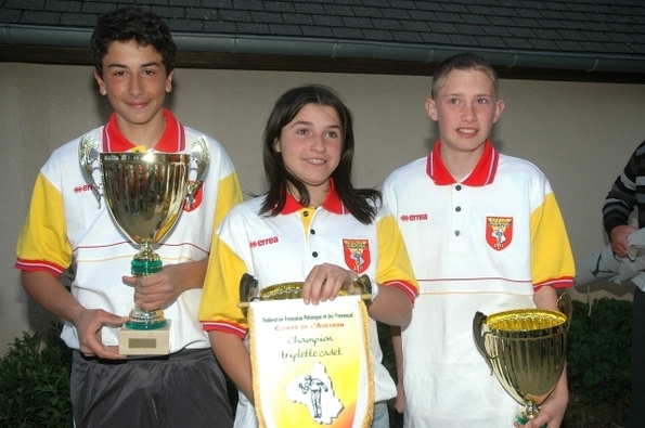 Finale Championnat d'Aveyron Triplette Finale Championnat d'Aveyron Triplette