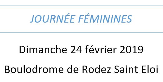 Journée des féminines