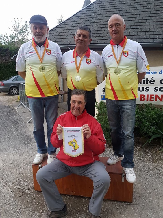 Championnat Triplette vétérans 2019 Ph1