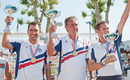 Christophe SEVILLA, James et Jérémie DARODES champions 2011