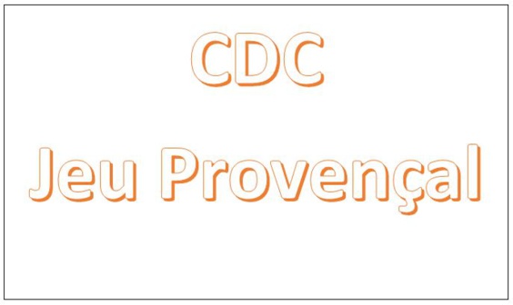 CDC Jeu Provençal