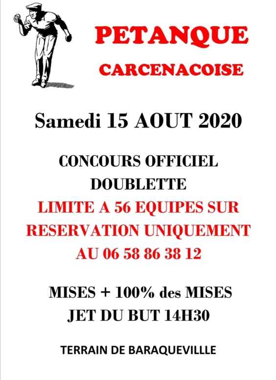 Concours Officiel 15 août