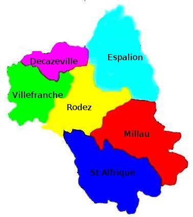 Réunions districts (rectificatif!)