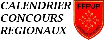 Les concours régionaux 2013 (màj22/12)