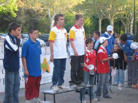 Podium Cadets