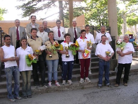 Podium Doublette Mixte Podium Doublette Mixte