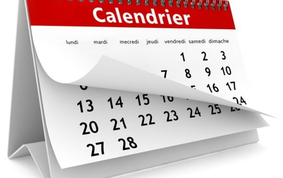 Mise à jour calendrier