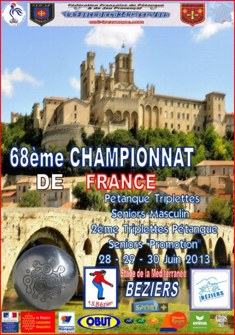 68me France triplette et 2me triplette promotion (màj30/06) 68me France triplette et 2me triplette promotion (màj30/06)
