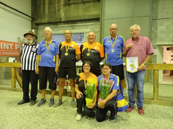 Triplette mixte vétérans 2021 Triplette mixte vétérans 2021