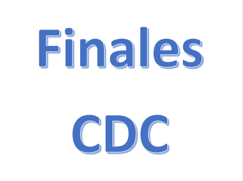 Finales CDC 2021