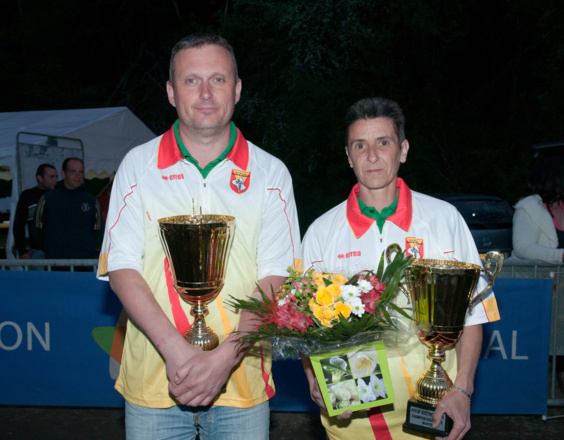 Carceles Nelly - Christophe Lagarde (photo JC Savoyant) Carceles Nelly - Christophe Lagarde (photo JC Savoyant)