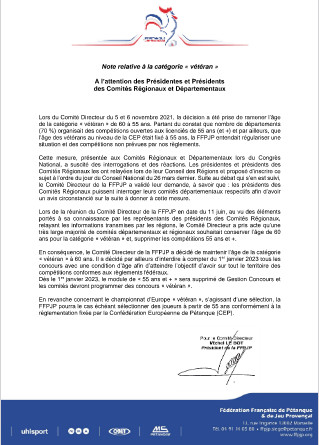 Info vétérans Info vétérans