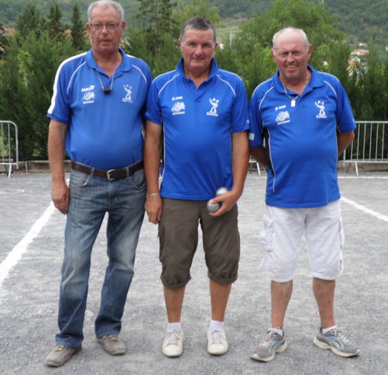 Christian BOULET - Michel BAYOL - Clément SANCERNI (JP Capdenacoise) Christian BOULET - Michel BAYOL - Clément SANCERNI (JP Capdenacoise)