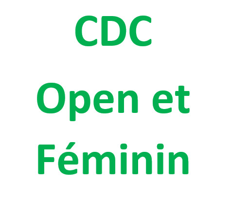 CDC Open et Féminin CDC Open et Féminin