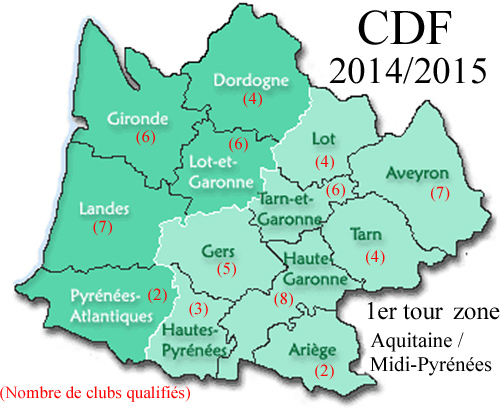 CDF 1er Tour zone Aquitaine / Midi-Pyrénées (màj30/09)