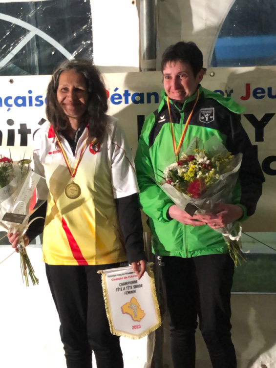 Championnat doublette seniors et tête à tête féminin 2023