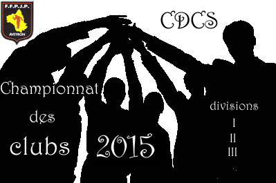 CDCS 2015 Div I, II et III