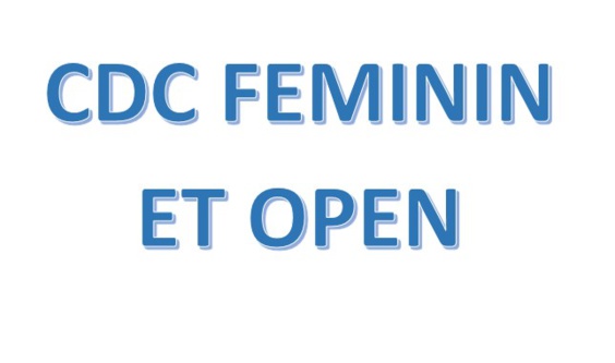 CDC Open et Féminin CDC Open et Féminin