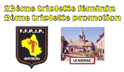 Championnat Triplette féminin et Triplette promotion (màj15/04)