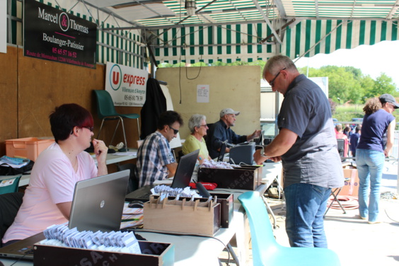 Les bénévoles du district de Villef au graphique ... Les bénévoles du district de Villef au graphique ...