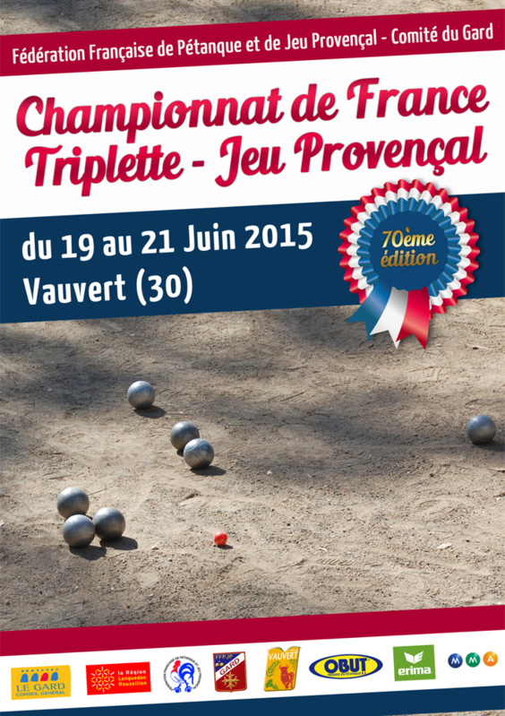 70me Championnat de France TJP (màj21/06)