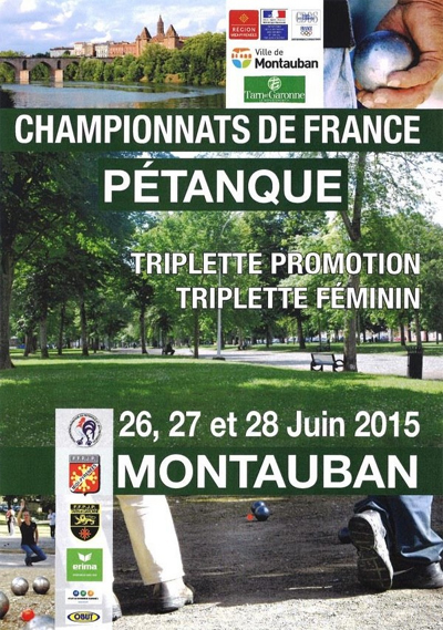 France Triplette Féminin et Triplette promotion (màj28/06)