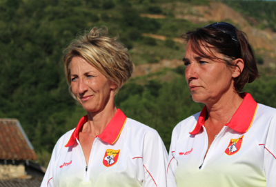 Véronique ROMULUS / Ghislaine REYGASSE (Pétanque Primauboise)