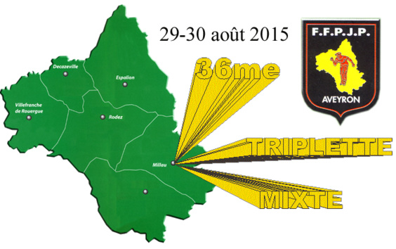 36me championnat de l'Aveyron Triplette mixte (màj30/08) 36me championnat de l'Aveyron Triplette mixte (màj30/08)