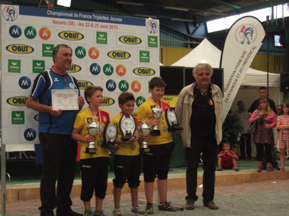 C. Salvat, Gauthier Lavabre, Nathan Moulières, Julien Cartayrade et M. Nogaret C. Salvat, Gauthier Lavabre, Nathan Moulières, Julien Cartayrade et M. Nogaret