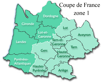 Coupe de France 1er tour zone 1 Aquitaine/Midi-Pyrénées (màj27/09)