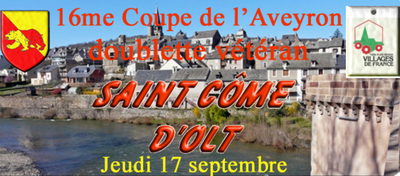 16me Coupe de l'Aveyron doublette vétéran (màj18/09) 16me Coupe de l'Aveyron doublette vétéran (màj18/09)